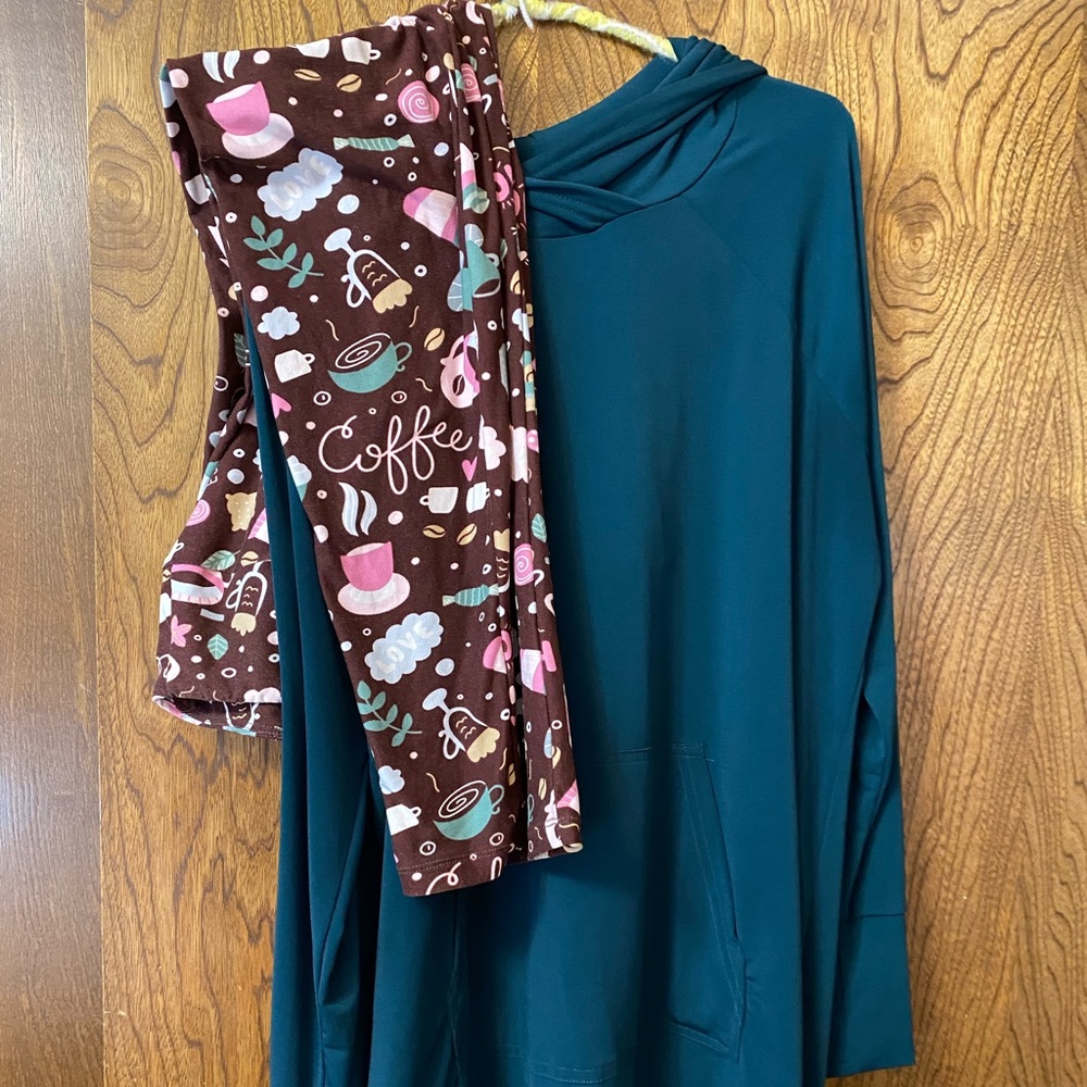 XL Amber and TC leggings